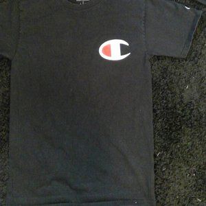 black champion shirt